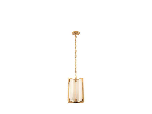 Orleans 4-Light Pendant in Distressed Gold
